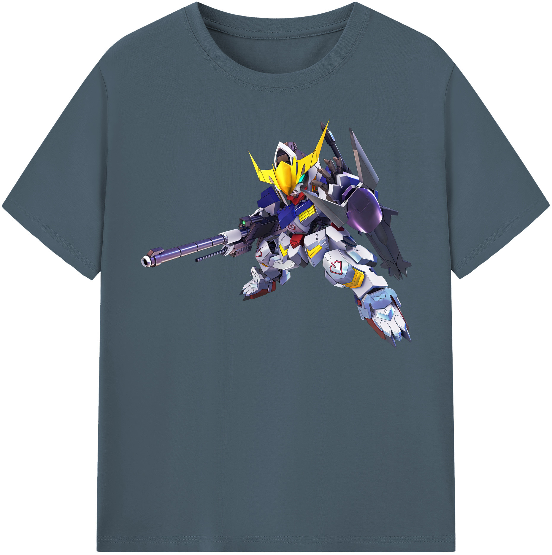 （画像用） 機動戦士ガンダム Mobile Suit Gundam 綿100％半袖Tシャツ（フロントプリント）